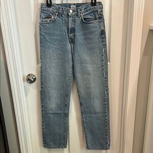 Calvin Klein size 7 Blue Straight Jeans Classic Style